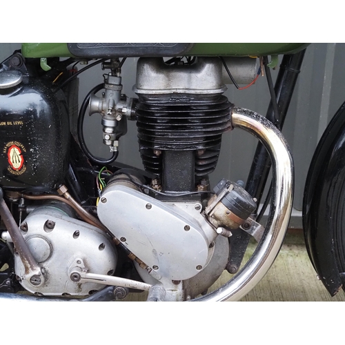 940 - BSA C11 motorcycle. 1946. 250cc
Frame No. XC10T6514
Engine No. XC11T4186
Bike was last ridden in Jan... 