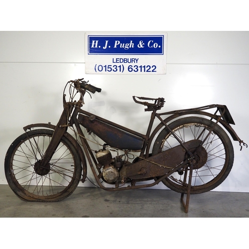 949 - Bown Villiers pre war autocycle project