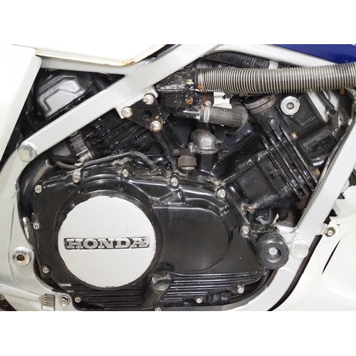961 - Honda VFR 750 motorcycle project. 1984. 750cc
Imported
Reg. A477 HPJ. V5