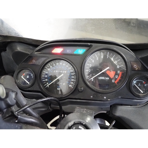 962 - Kawasaki GPZ 1100 motorcycle. 
Frame No. ZXT10E-031734
Engine No. ZXT10CE090391
Runs and rides. 
Reg... 