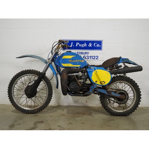972 - Bultaco Frontera 250 motocross bike. 1978. 
Frame No. PB-21401634
Engine No. PM-21401634
Engine runs... 