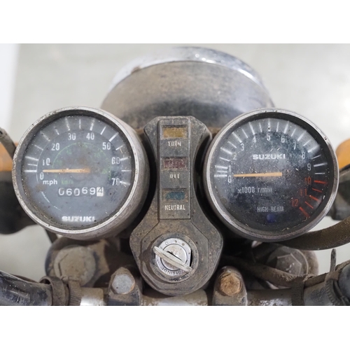 985 - Suzuki OR50 moped. 
Engine turns over with compression but has been barned stored for some time so w... 