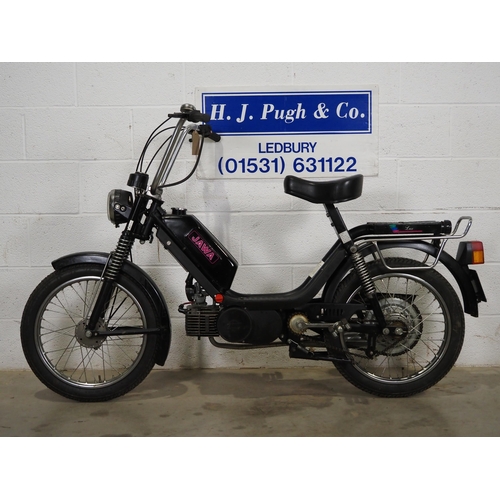 989 - Jawa Economy moped. 1994. 49cc.
Runs and rides. 47 Miles from new. Comes with various history. Reg. ... 