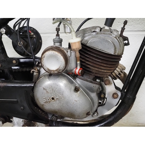 995 - Rabeneick LM100 motorcycle. 1950. 98cc. 
Frame No. LM103146
Engine No. 1107667
Runs and last ridden ... 