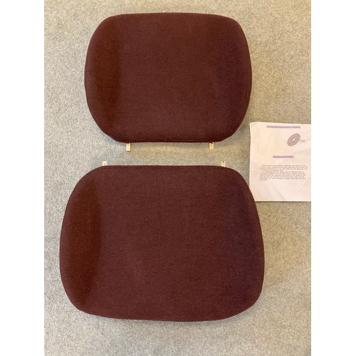 227A - Grammer DS85 replacement tractor seat cushions for International 955 and 1055. NOS