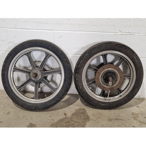 730 - Set of aluminium wheels 1 x 18