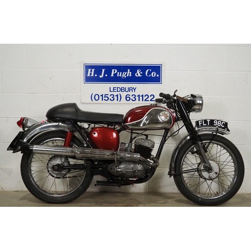 968 - BSA Bantam D10A motorcycle. 1965. 175cc
Frame No. D7/51917
Engine No. D10A6169
Good compression. 
Re... 