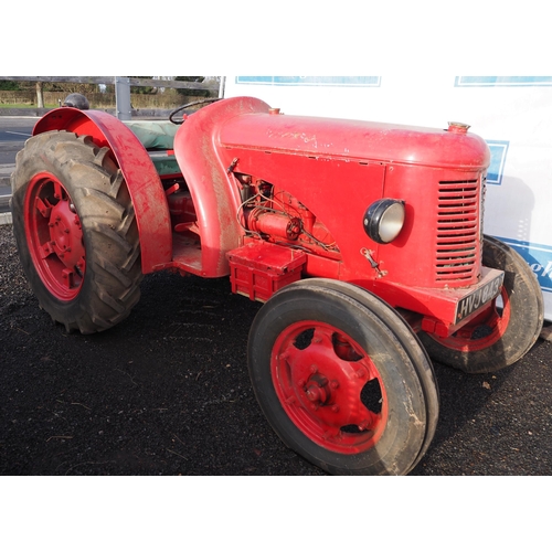 42 - David Brown Cropmaster Tractor, petrol paraffin, engine turns over, early restoration, S/n P-36335. ... 