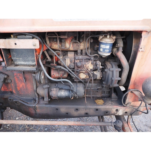 47 - Nuffield 342 Tractor, diesel, 1963, engine turns over, S/n 33/T30080. Reg. 184 CVJ. Live on DVLA