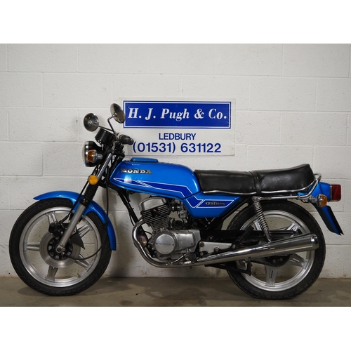 892 - Honda CB125 Twin motorcycle. 1978. 124cc
Frame No. CB125T-2013971
Engine No. CB125TE-2013994
Engine ... 