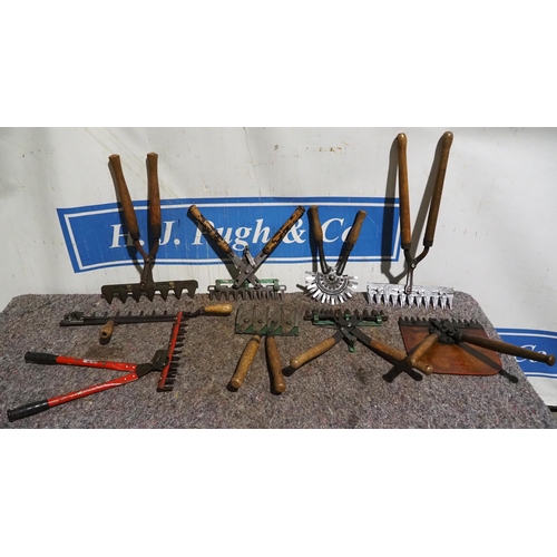 133 - Astor shears, Code half time multi shears and Spongs trimmer etc - 9