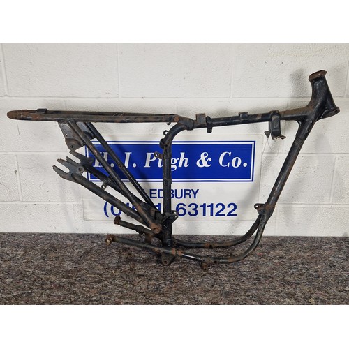 458 - BSA C15 frame no. C15G 1842