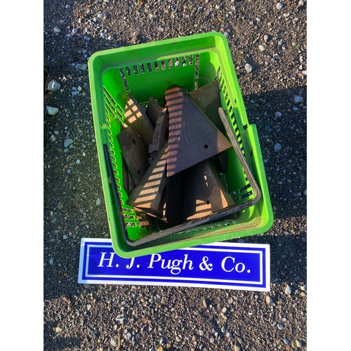 205 - Box of plough points