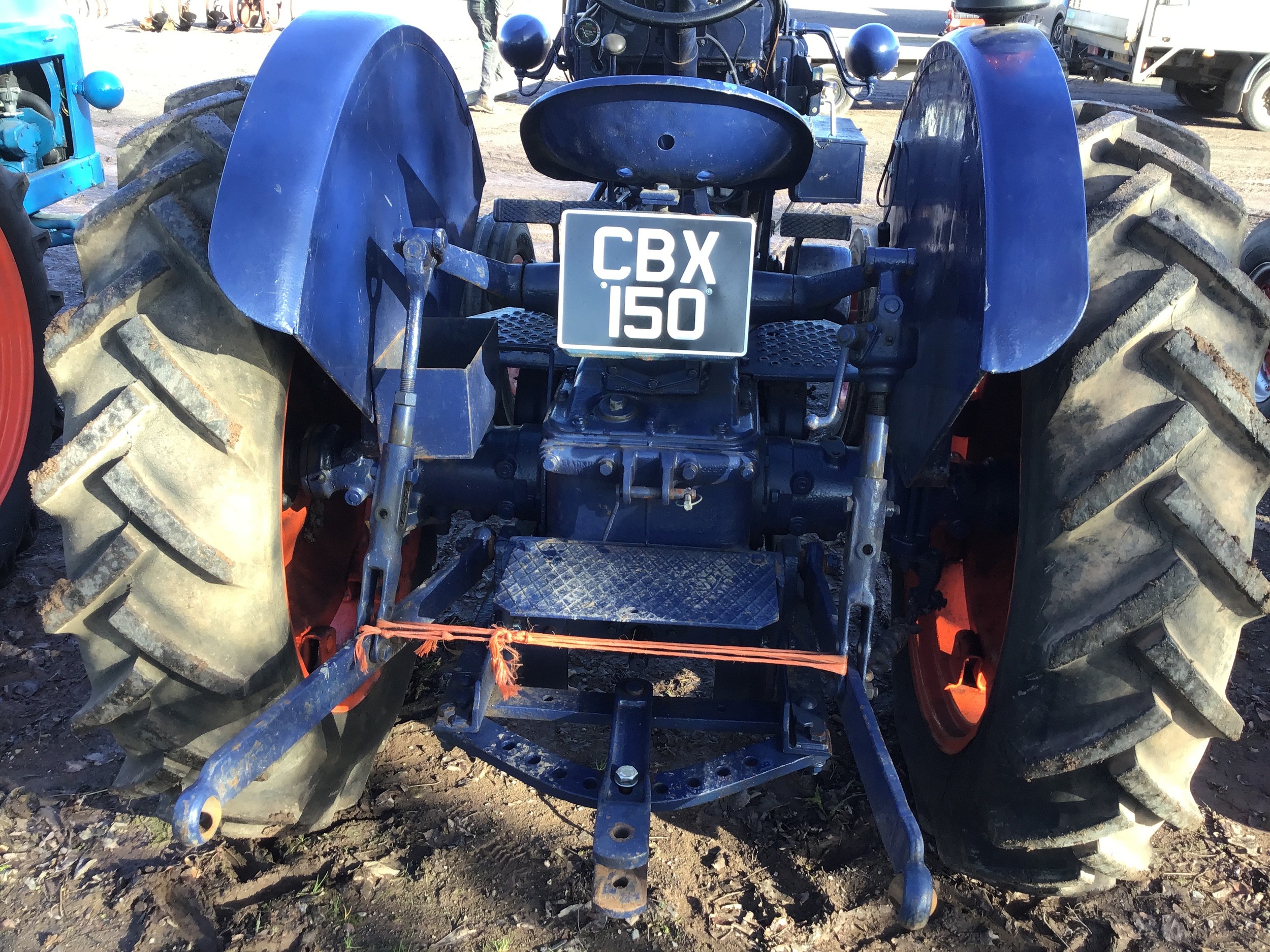 Fordson E27N P6 tractor, 1952. Recon fuel pump and starter, 6.305 ...