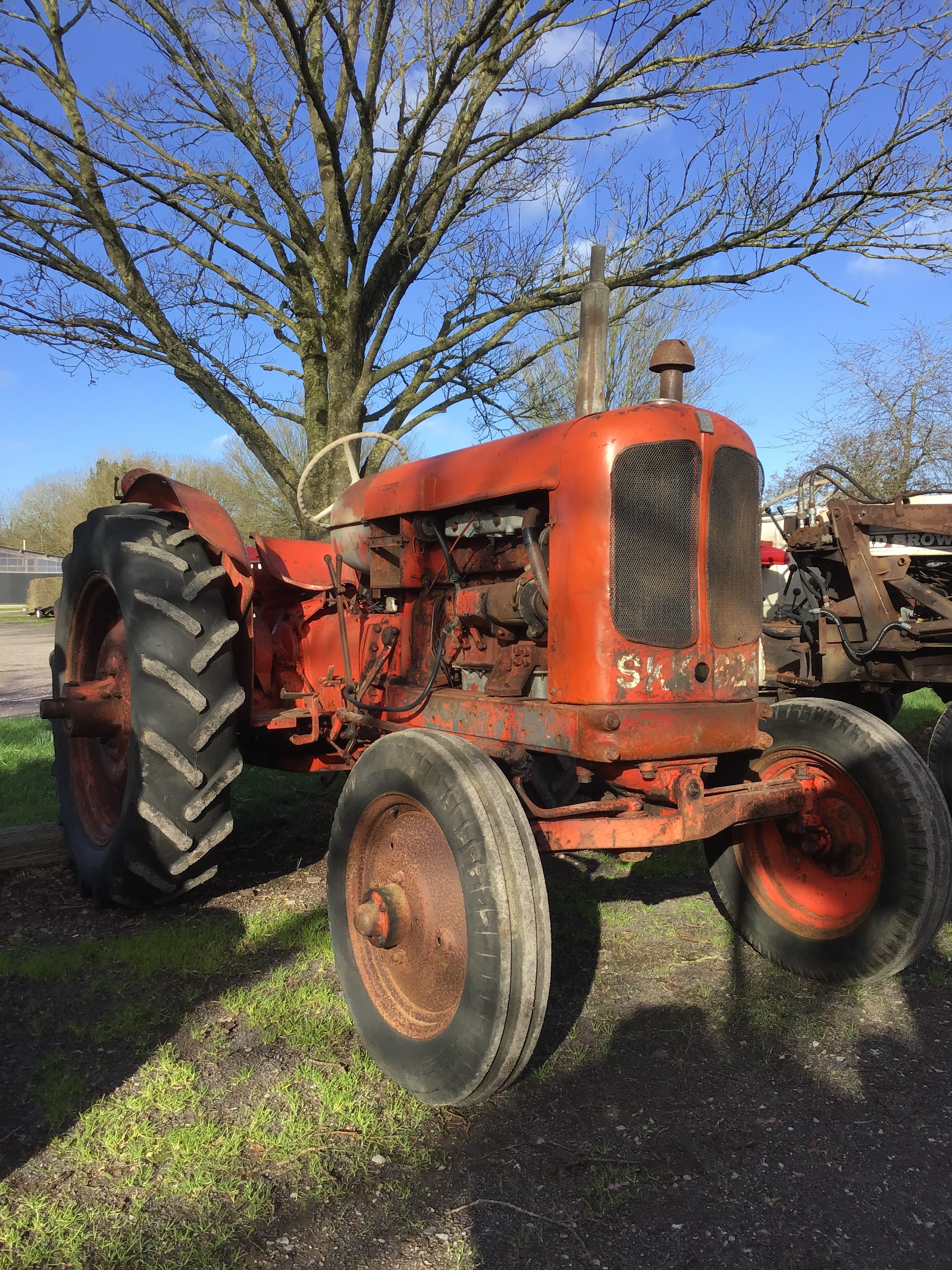 Nuffield Universal tractor with factory fitted P4 engine. Runs and ...