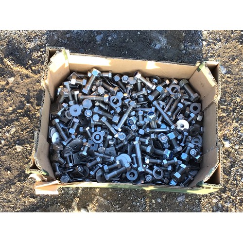 1001 - Box of stainless steel bolts