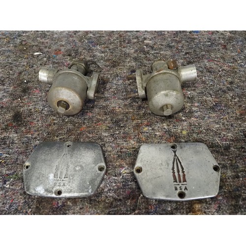 466 - Carburettor bodies and BSA side plates