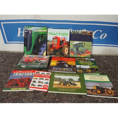 198 - Assorted tractor hardback books