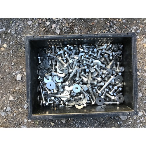 964 - Box of stainless steel nuts/bolts