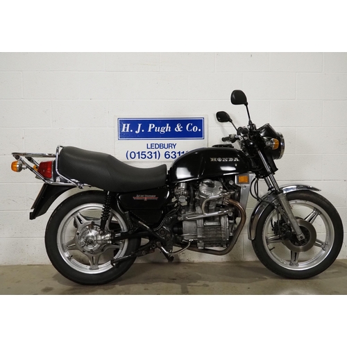 1030 - Honda CX500 motorcycle. 1981. 496cc
Engine runs and gears select but will need recommissioning. Curr... 