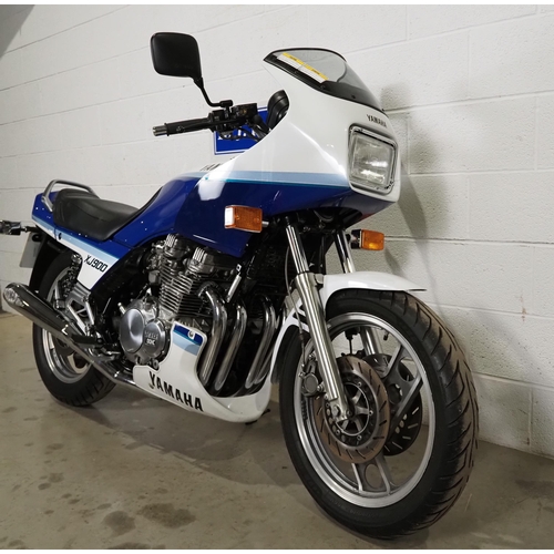 838 - Yamaha XJ900F. 1993. 891cc
Frame No. 4BB009749
Engine No. 4BB009749
Runs and rides, last ridden on t... 