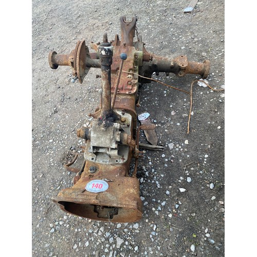 140 - Massey Ferguson 35 back axle