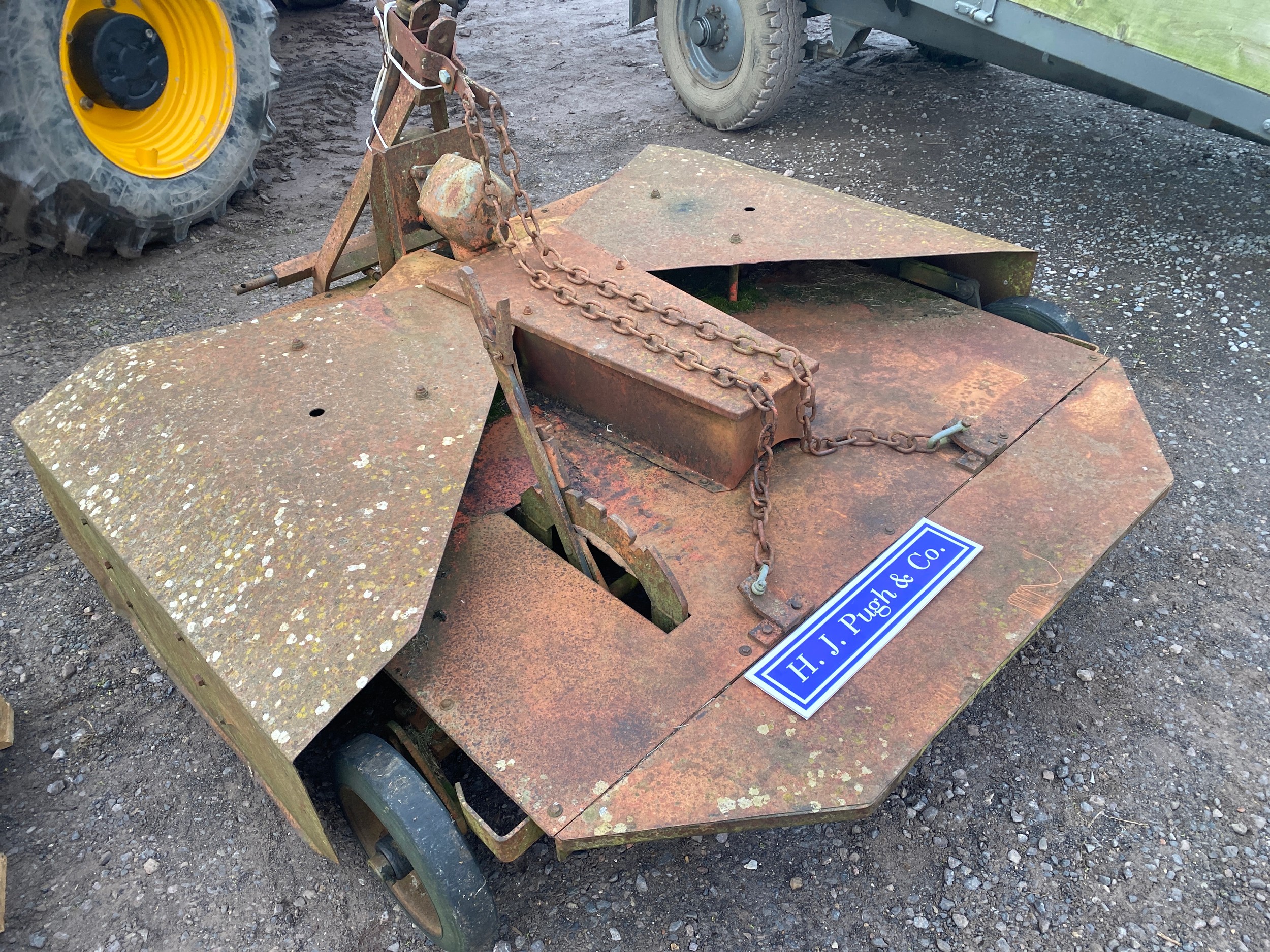 Hayter 6ft topper, PTO driven, trailed and hydraulic