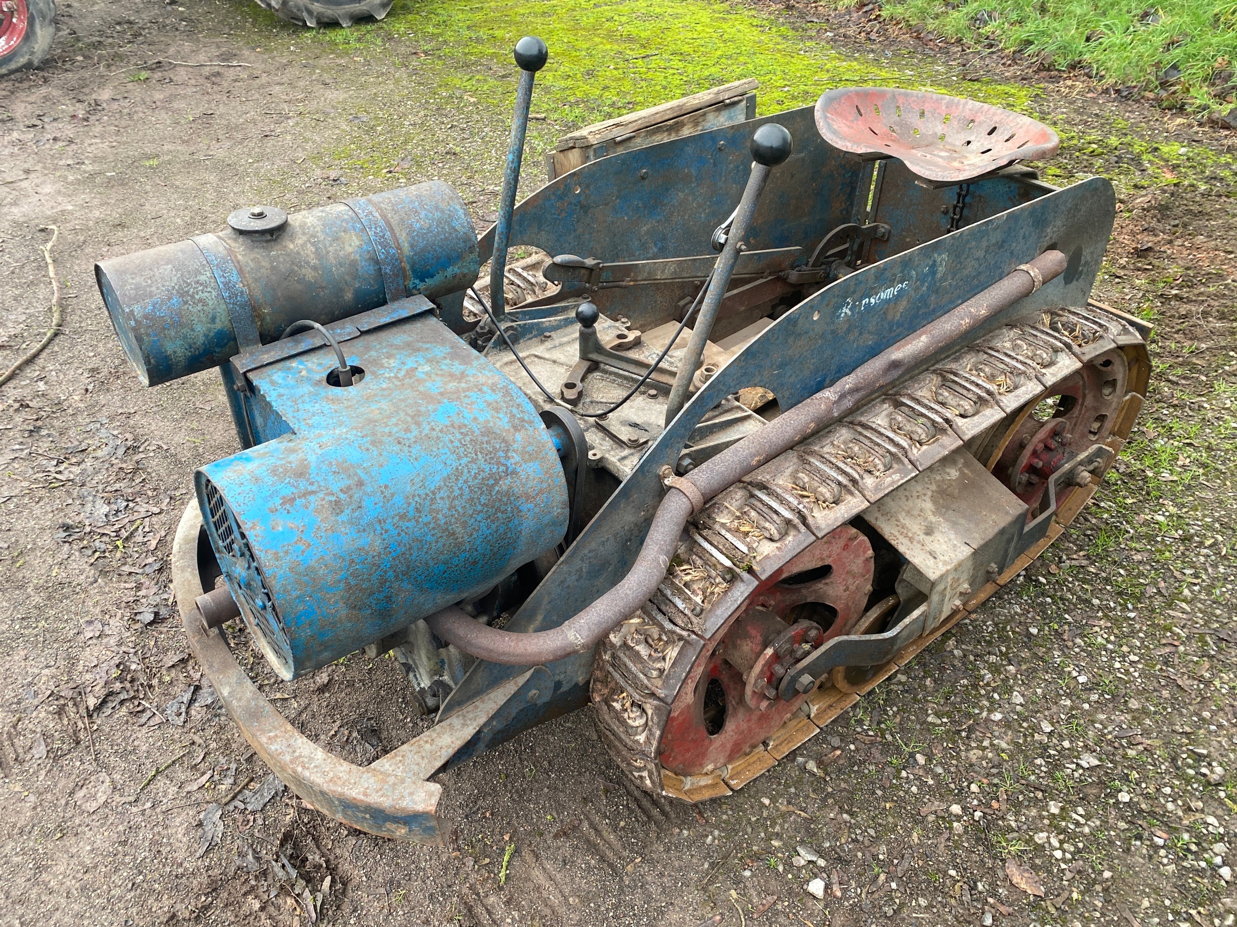 Ransomes MG2 crawler. Starts and runs, not been used recently