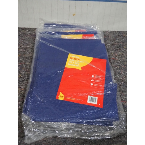 743 - 12ft x 8ft Tarpaulins - 4