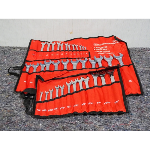 757 - Spanner sets, 25 piece and 12 piece - 2