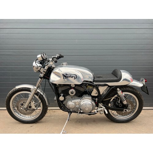 890 - Norley motorcycle. 1955. 1200cc.
Frame No. 62199
Engine No. CAH01221941
Engine turns over. Norton fe... 