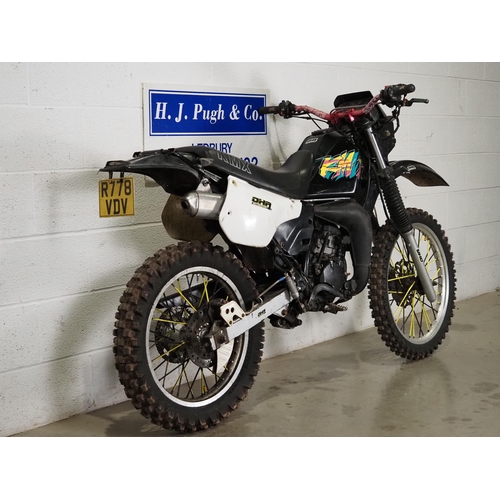 1040 - Kawasaki KMX enduro bike. 1997. 124cc. 
Runs and rides. Not been ridden for 3 years. Comes with rece... 