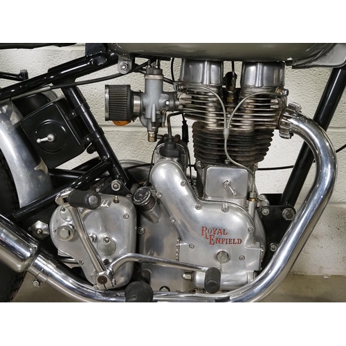 939A - Royal Enfield Bullet trials motorcycle. 1955. 347cc. 
Frame No. 35680
Engine No. G2/35680
Engine tur... 