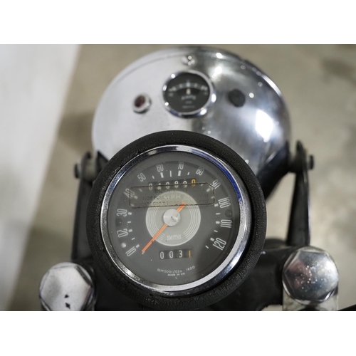 940A - BSA B25 Starfire motorcycle. 1968. 249cc. 
Frame No. B25B694
Engine No. B25B694
Engine turns over wi... 