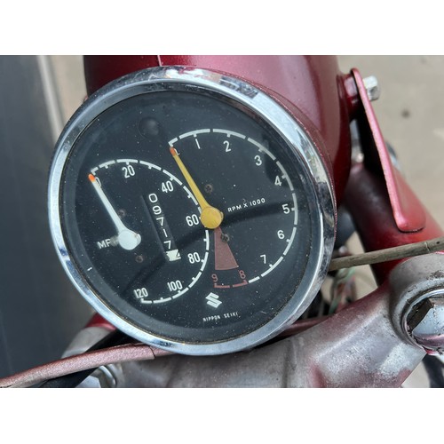 898 - Suzuki Super Six/X6 T20 motorcycle. 1966. 250cc. 
Part restored to a very high standard, some work a... 