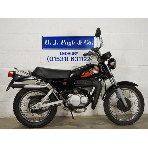 1046 - Yamaha GT50 mini trail . 1979. 50cc
Frame No. 3M7193518
Engine turns over with compression and spark... 
