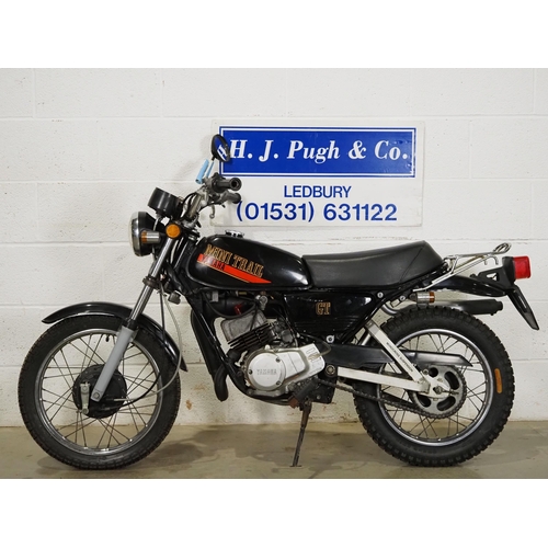 1046 - Yamaha GT50 mini trail . 1979. 50cc
Frame No. 3M7193518
Engine turns over with compression and spark... 
