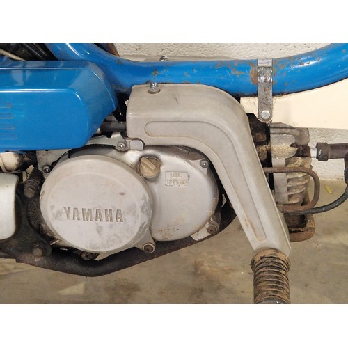1050 - Yamaha QT moped. 1981. 49cc. 
Has been stored for some time. Engine runs and recently started but wi... 