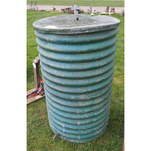 107 - Corrugated water container