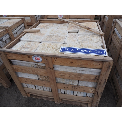 138 - Pallet of flagstones