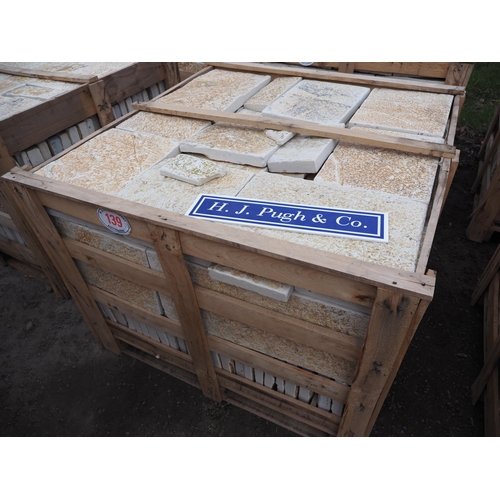 139 - Pallet of flagstones