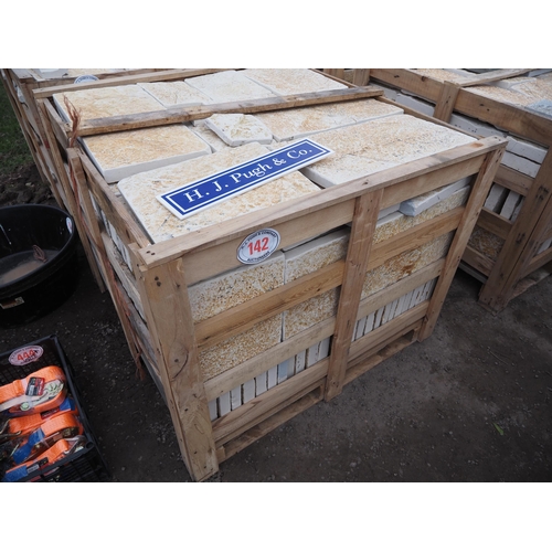 142 - Pallet of flagstones