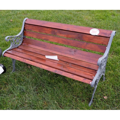 201 - Garden bench