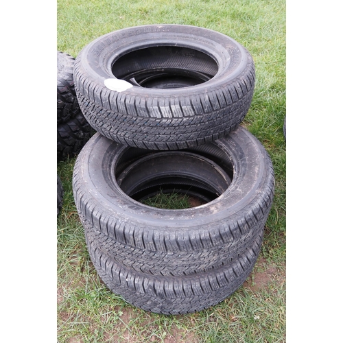 398 - Bridgestone dueler H/T tyres - 5