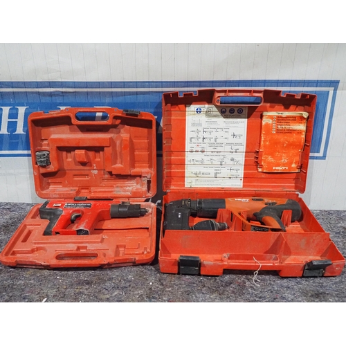 688 - Hilti DX460 nail gun and one other