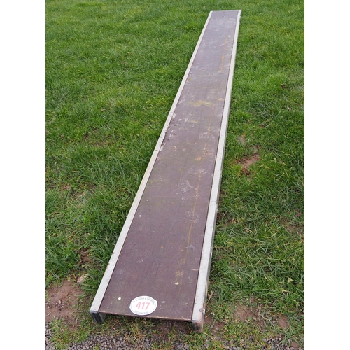 417 - Scaffold board 15ft