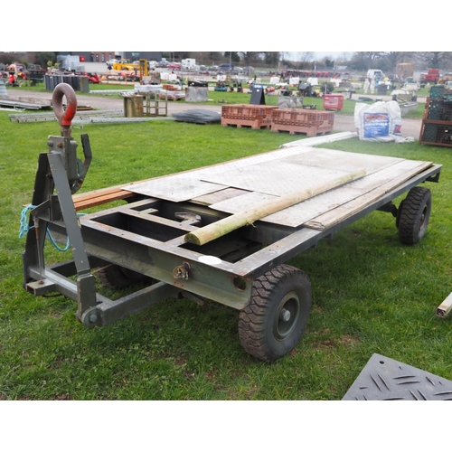 462 - Military 4 wheel trailer