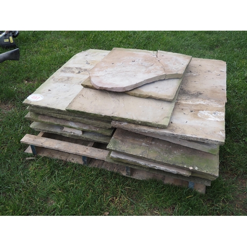 497 - Pallet of flagstones