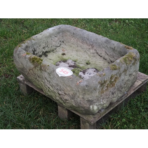 545 - Stone trough