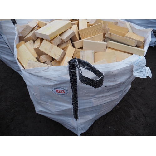 1033 - Split softwood offcuts